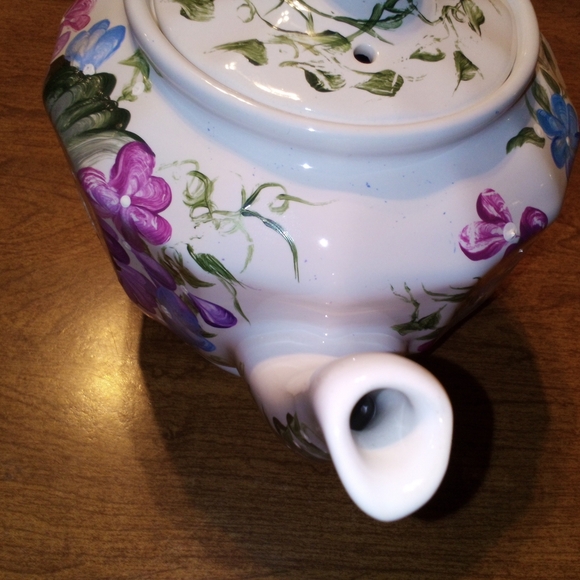 Vintage Price Kensington 32 Ounce Floral Ceramic Teapot Made In England - Picture 5 of 10